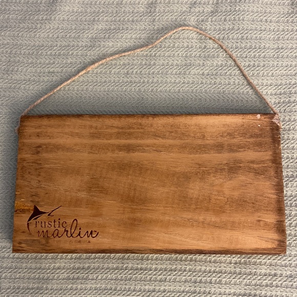 Rustic Marlin Door Sign - Picture 2 of 2